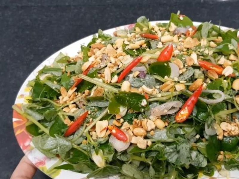Gỏi rau càng cua chay